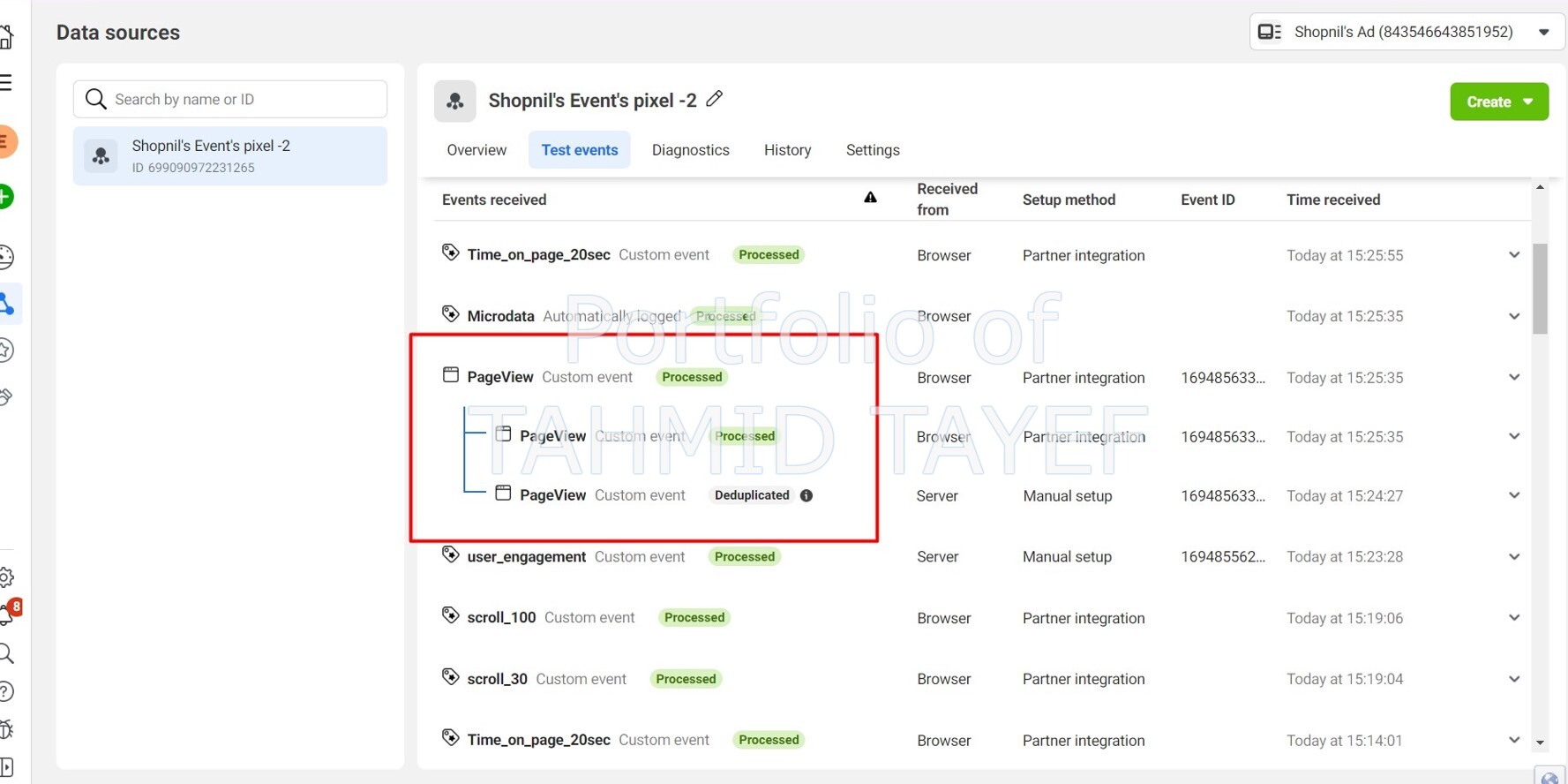 FB Pixel with Server-Side Tracking(Deduplication)